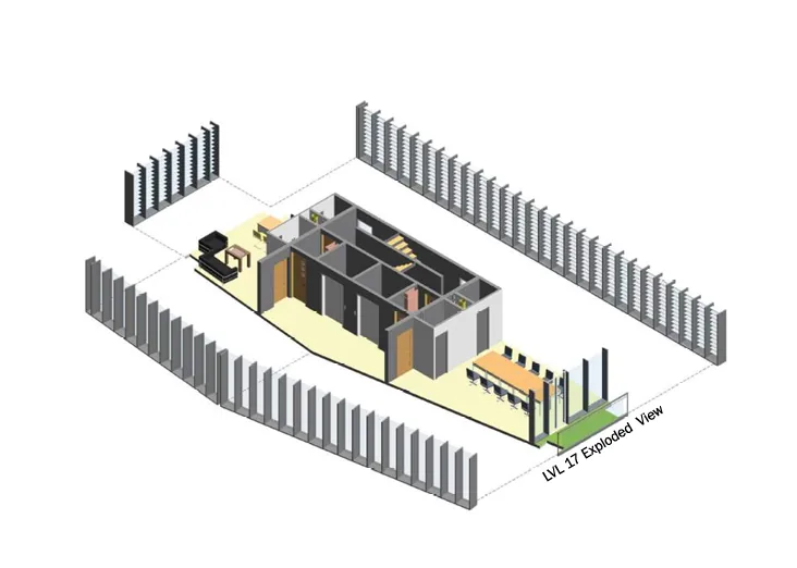 Level 17 exploded view