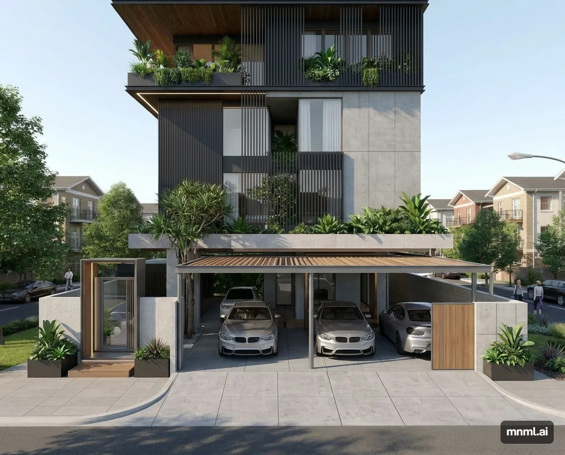 Kothrud Residence — Chalet Architects, view 03